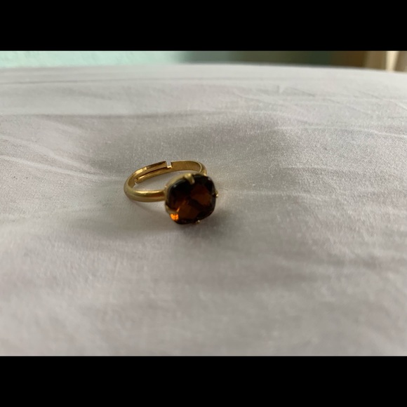 Ring. silver with Amber stone - Picture 2 of 2